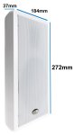 Flatpanel-Lautsprecher, 40W, weiß