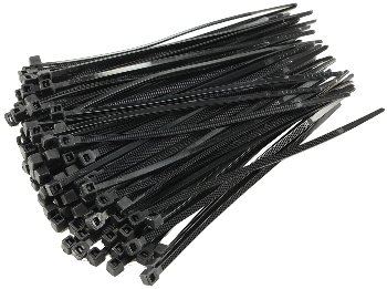 Kabelbinder 100mm x 2,5mm, schwarz