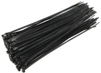 Kabelbinder 300mm x 4,8mm, schwarz