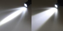 LED-Stirnlampe mit fokussierbarer 1W LED