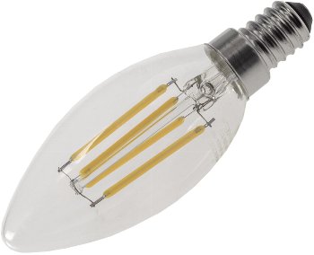 LED Kerzenlampe E14 "Filament K4"