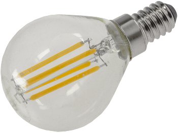 LED Tropfenlampe E14 "Filament T4"