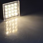 LED Pflasterstein "BRIKX 10" warmweiß