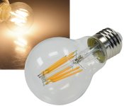 5 x LED Glühlampe E27 "G50 AGL" warmweiß 470lm 230V/7W Glühbirne Leuchtmittel 