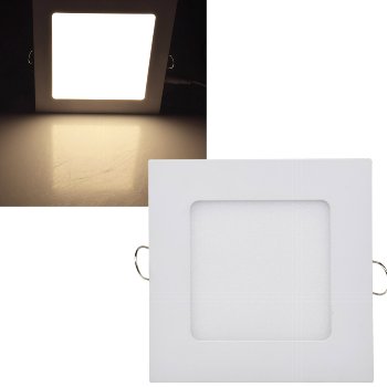 LED Licht-Panel "QCP-12Q", 12x12cm