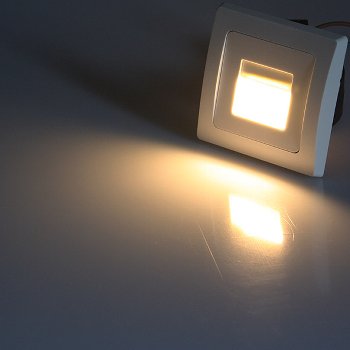 MILOS LED-Einbauleuchte "COB" weiß matt