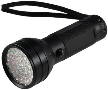 LED-Taschenlampe mit 51 UV LEDs