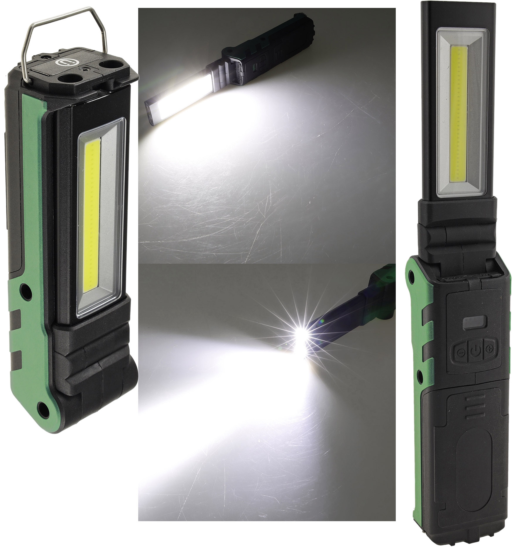 LED Akku-Arbeitsleuchte FlapLED 500 LiIon Akku, Magnethalter, 5W,  400lm,IP44 - »