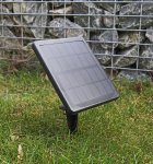 Gartenstrahler Set Solar mit 2 Spots